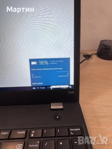 Лаптоп Lenovo t590 i5, win10 Pro, RAM 16GB, SSD 500GB, снимка 6 - Лаптопи за работа - 51857214