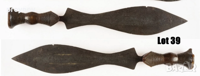 Меч за хвърляне Куба  -  Бушонго  41,5 см., снимка 2 - Антикварни и старинни предмети - 52054879