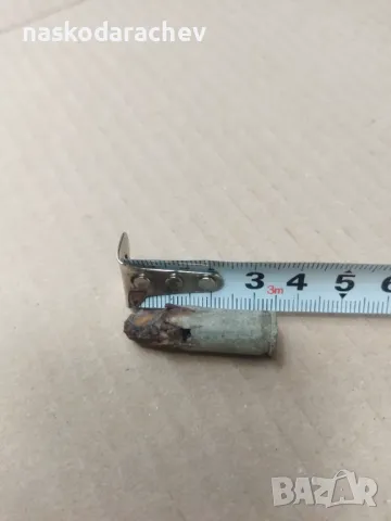 Стар патрон за боен пистолет от едно време , снимка 3 - Антикварни и старинни предмети - 47450740