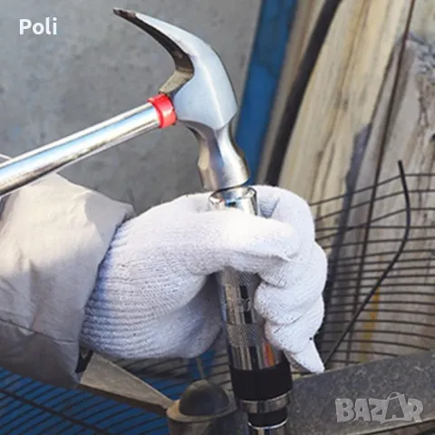 Комплект ударна отвертка в комплект с 6 броя накрайници в кутия, снимка 4 - Отвертки - 47533326