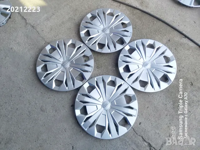 4 броя Оригинални тасове за Audi Q3 17, снимка 3 - Аксесоари и консумативи - 49774253