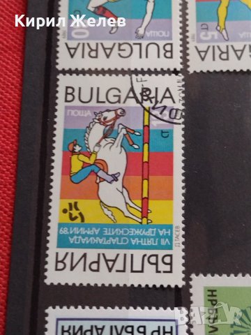 Пощенски марки смесени серий СПОРТ поща БЪЛГАРИЯ от соца за КОЛЕКЦИЯ 37342, снимка 4 - Филателия - 40396151