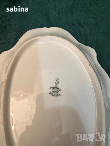 Антикварна фруктиера на К.Steinmann, Silesia от периода 1930-1935 , снимка 3 - Други ценни предмети - 52979614