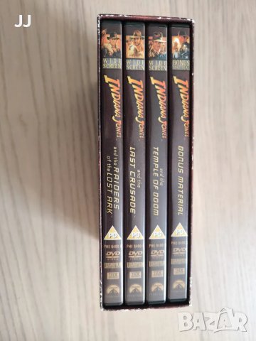 The Adventures of Indiana Jones DVD филм Дивиди без български субтитри Регион 2, снимка 2 - DVD филми - 47342910
