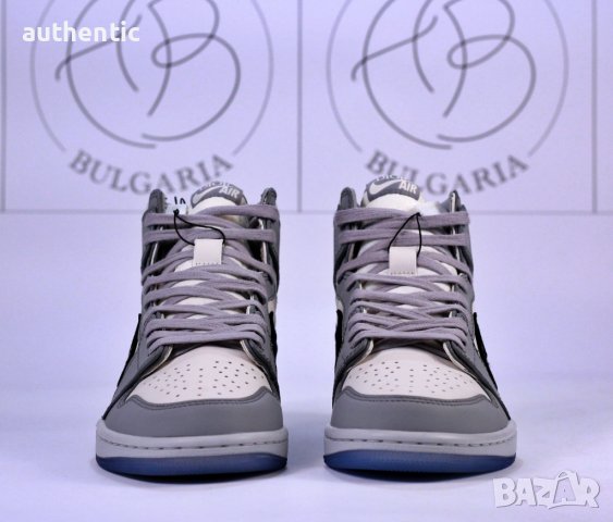 Nike Air Jordan 1 х Dior High Дамски Мъжки Маратонки, снимка 3 - Кецове - 34638654