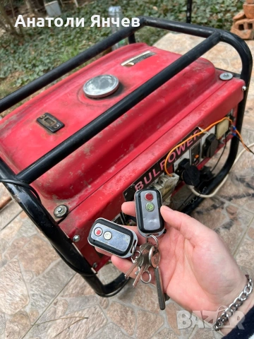 Продавам бензиново-газов генератор 3.5kw със ел. стартер