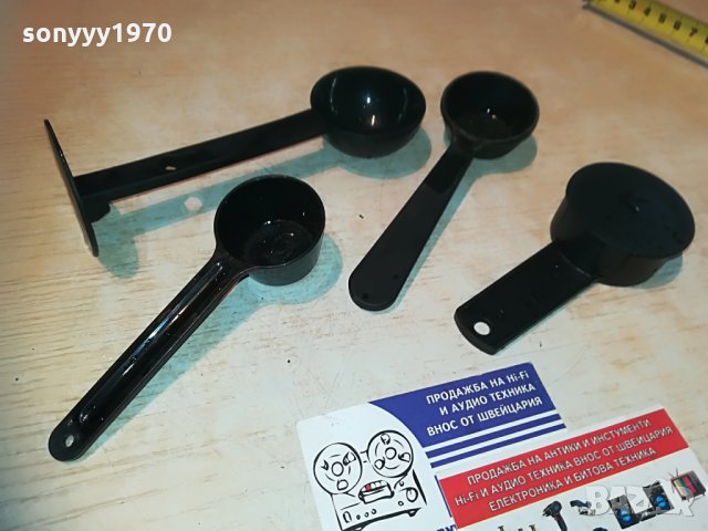 лъжички за кафе-4 бр-внос швеицария, снимка 5 - Кафемашини - 30077745