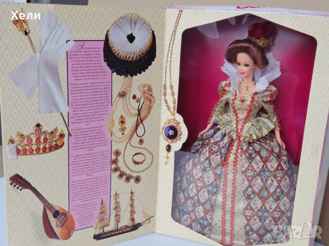 Нова ретро кукла Барби 1994 Elizabethan Queen Barbie
