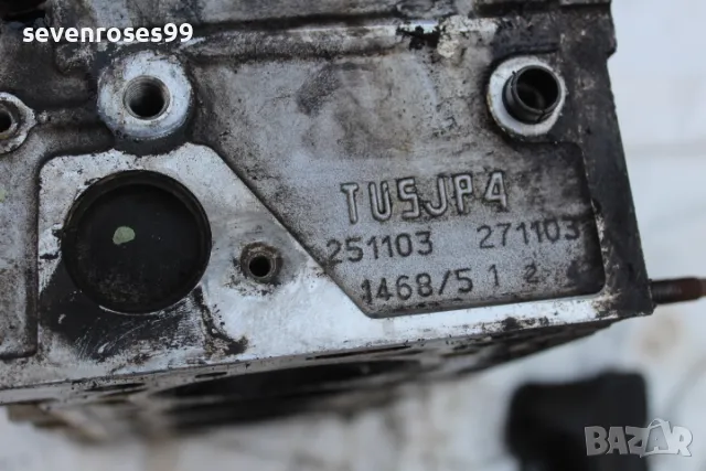 Глава Пежо 307 Ситроен  1.6i Peugeot 307 1.6 бензин с валове и капаци TU5JP4, снимка 10 - Части - 49217070