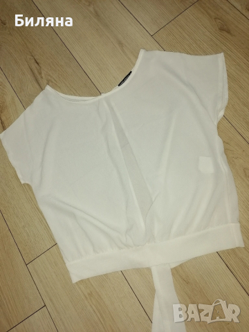Нова бяла блуза Terranova