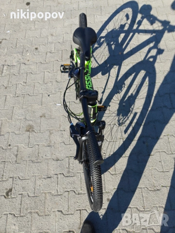 BG Алуминиев велосипед 24" NINJA жълт, снимка 7 - Велосипеди - 54334817