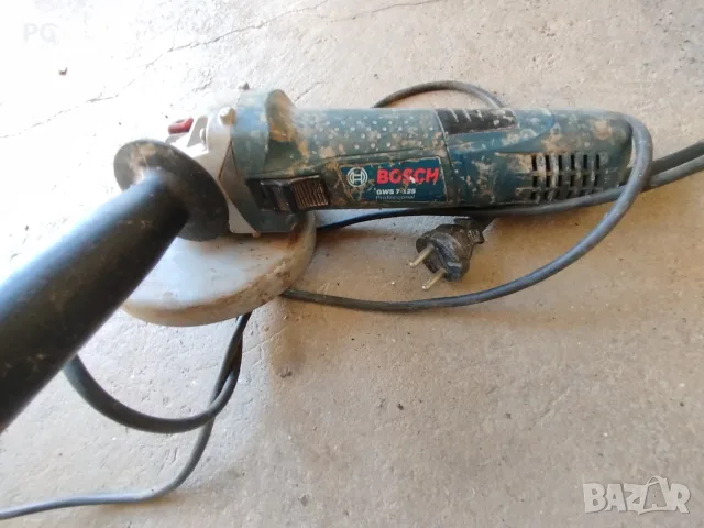 Ъглошлайф BOSCH GWS 7-125 - за ремонт, снимка 13 - Ъглошлайфи - 55808190