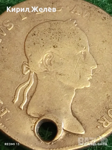 Сребърна монета 20 кройцера 1833г. Франц втори Австрия за КОЛЕКЦИЯ 52886, снимка 2 - Нумизматика и бонистика - 53092624