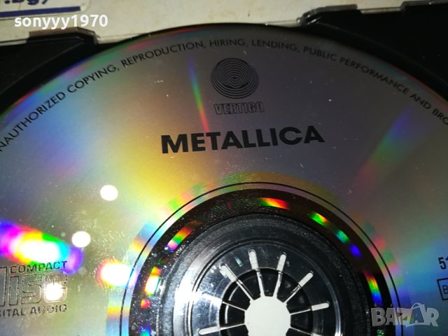 METALLICA CD-MADE IN FRANCE 0111231709, снимка 2 - CD дискове - 42811799