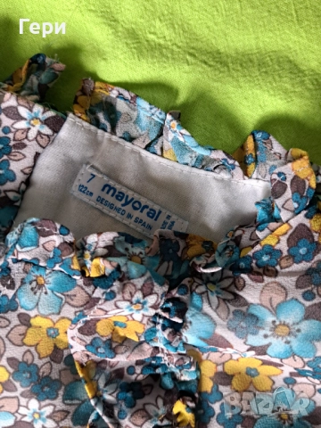 Рокли с дълъг ръкав р-р 116 всичко за 10 лв., снимка 9 - Детски рокли и поли - 52292258