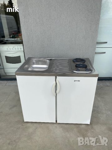 мини кухня - хладилник - мивка - котлони Gorenje