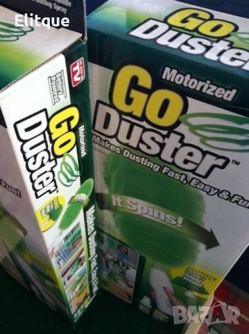 Четка за прах Go Duster с 3 сменяеми приставки – TV59 🧹