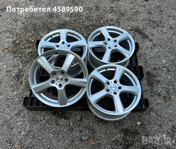 4бр.Алуминиеви джанти ENZO 17цола 5x110 за Opel Corsa,Merica,Alfa Romeo Guilietta,Fiat 500X,Jeep