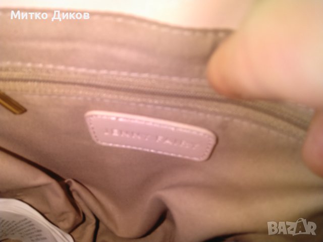 Jenny fairy маркова женска кожена чанта отлична 230х195х70мм, снимка 8 - Чанти - 40792381