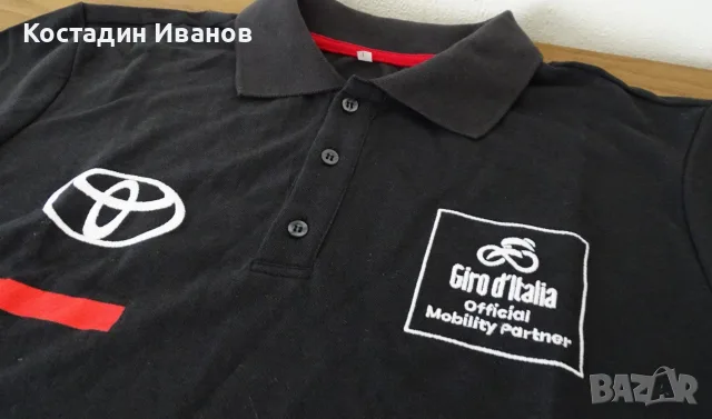 Оригинална Toyota мъжка поло блуза L, снимка 5 - Блузи - 55845201