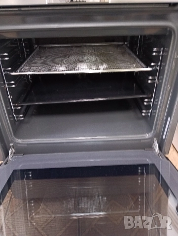 Иноксова свободно стояща печка с керамичен плот Бош Bosch с две години гаранция!, снимка 5 - Печки, фурни - 53001933