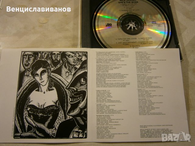 MICK JAGGER - she's the boss / ОРИГИНАЛЕН ДИСК, снимка 6 - CD дискове - 35559724