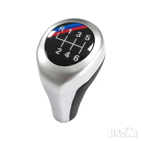 Матова топка за ръчен скоростен лост за BMW 1, 3, 5 Series и X3, X5, 6 скорости