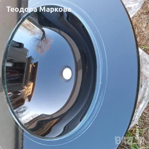 Стъклена мивка за баня, снимка 2 - Мивки - 49470276