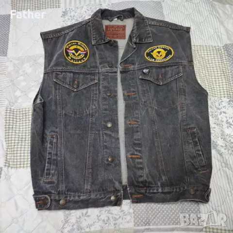 Оригинален мото елек на Vulcan riders Nederland