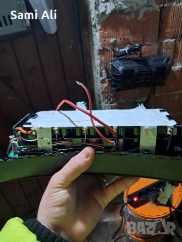 Батерия за електрически велосипед Samsung SDI 36V (за части или проект, снимка 9 - Велосипеди - 53893107