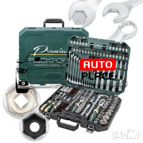 Гедоре 216 части 1/2“, 1/4“ и 3/8“ RockForce Premium XI-ON