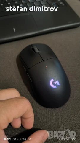 Logitech G PRO Wireless гейминг мишка, черен, с HERO 25K-Sensor

, снимка 6 - Клавиатури и мишки - 50610861