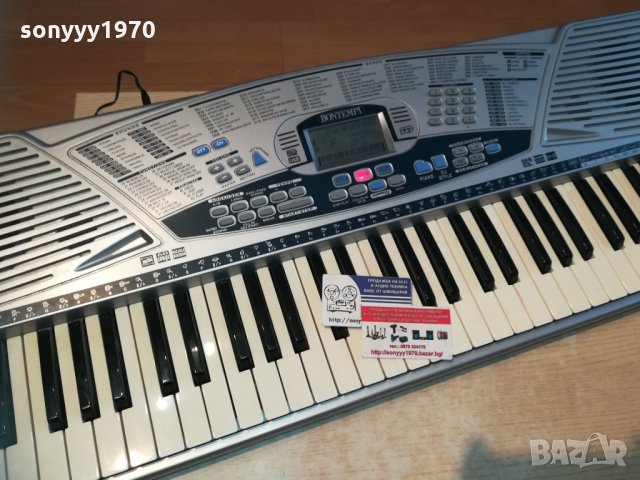 bontempi model pm747 внос germany 1401211442, снимка 4 - Синтезатори - 31421933