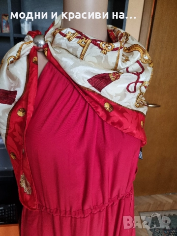 Голям копринен шал, снимка 9 - Шалове - 52184527