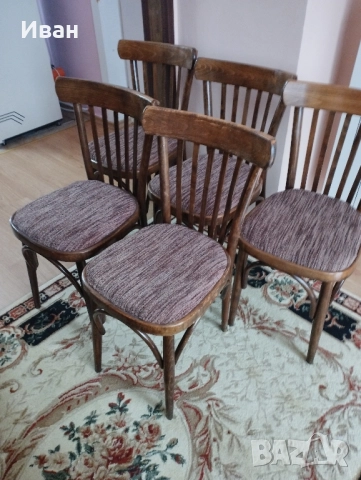 Продавам столове тип виенски, снимка 5 - Столове - 44729343