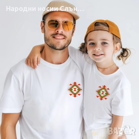 Мъжка тениска с бродирана шевица, снимка 9 - Тениски - 51933685