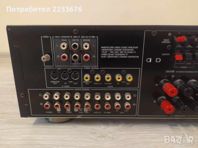 YAMAHA AV amplifier DSP-A592 Natiral sound , снимка 4 - Ресийвъри, усилватели, смесителни пултове - 44384388
