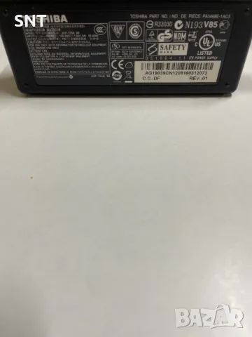 Oригинален Захранващ адаптер за лаптоп Toshiba , снимка 4 - Кабели и адаптери - 48029492