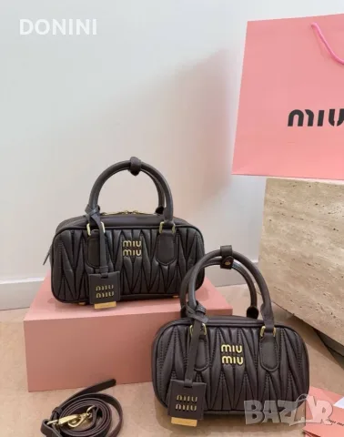 Miu Miu Belair Дамска чанта, кожа, снимка 7 - Чанти - 55988537