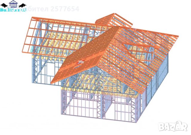 Къща,Бунгало,Преместваема къща,Сглобяеми къщи,Модулни,Жилищни-305м², снимка 2 - Строителни материали - 44209702