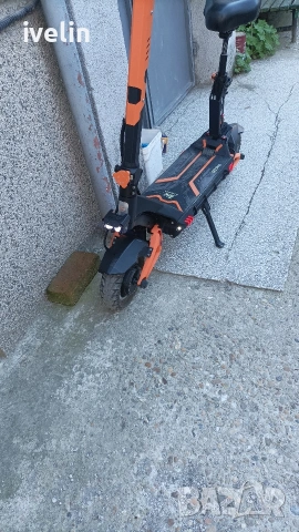 Електрическа тротинетка KuKirin G3 Pro – 48V 1200W x2 , снимка 6 - Велосипеди - 53139430