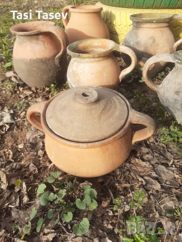 Гърнета. Глинени съдове., снимка 3 - Саксии и кашпи - 53882976