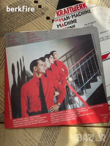 Kraftwerk - The Man Machine ‘78, снимка 4 - Грамофонни плочи - 51036769