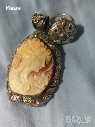 Медальон камея - рапан