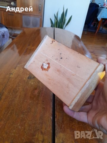 Стара дървена кутия #9, снимка 7 - Антикварни и старинни предмети - 42664679