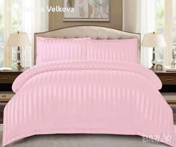 Спални комплекти от памучен сатен 