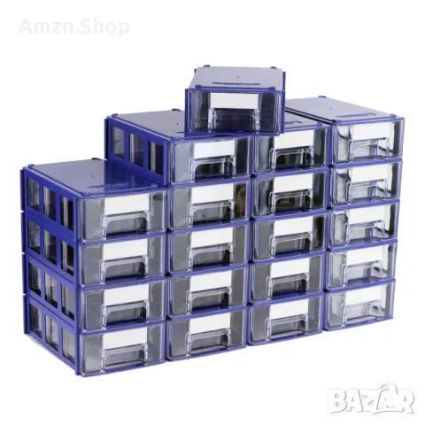 Комплект от 9 чекмеджета за съхранение на Лего части Lego органайзер за малки части, снимка 6 - Колекции - 47904678