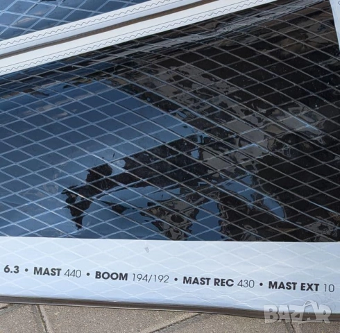 Употребявано уиндсърф платно LoftSails Oxygen 6.3m2, снимка 2 - Водни спортове - 52285915