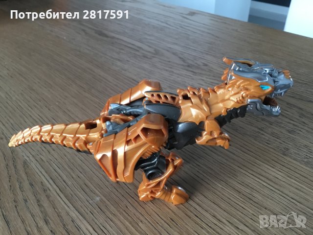 Трансформър GRIMLOCK DinoBot Voyager Class Figure T-Rex Dinosaur Generations 