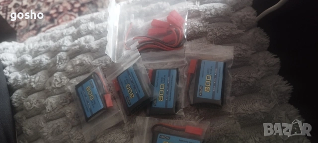 3.7V 800mAh 30C батерии за Дрон индр, снимка 3 - Дронове и аксесоари - 53899193